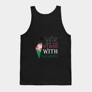 We Stand With Palestine Tank Top